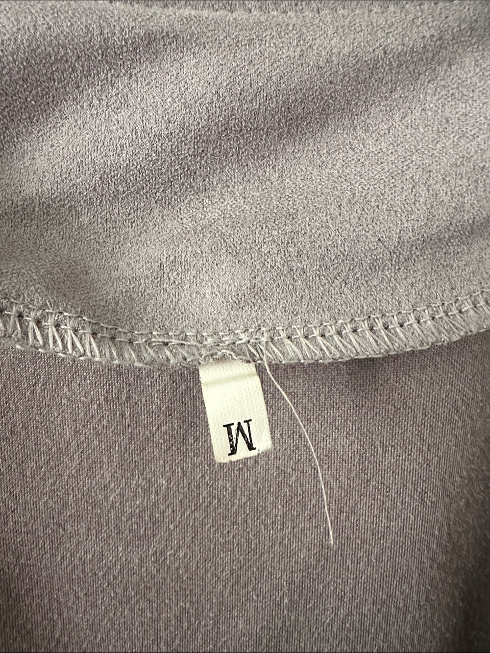 Fringe Suede Vest Skirt Overlay in Taupe - Picture 2 of 3